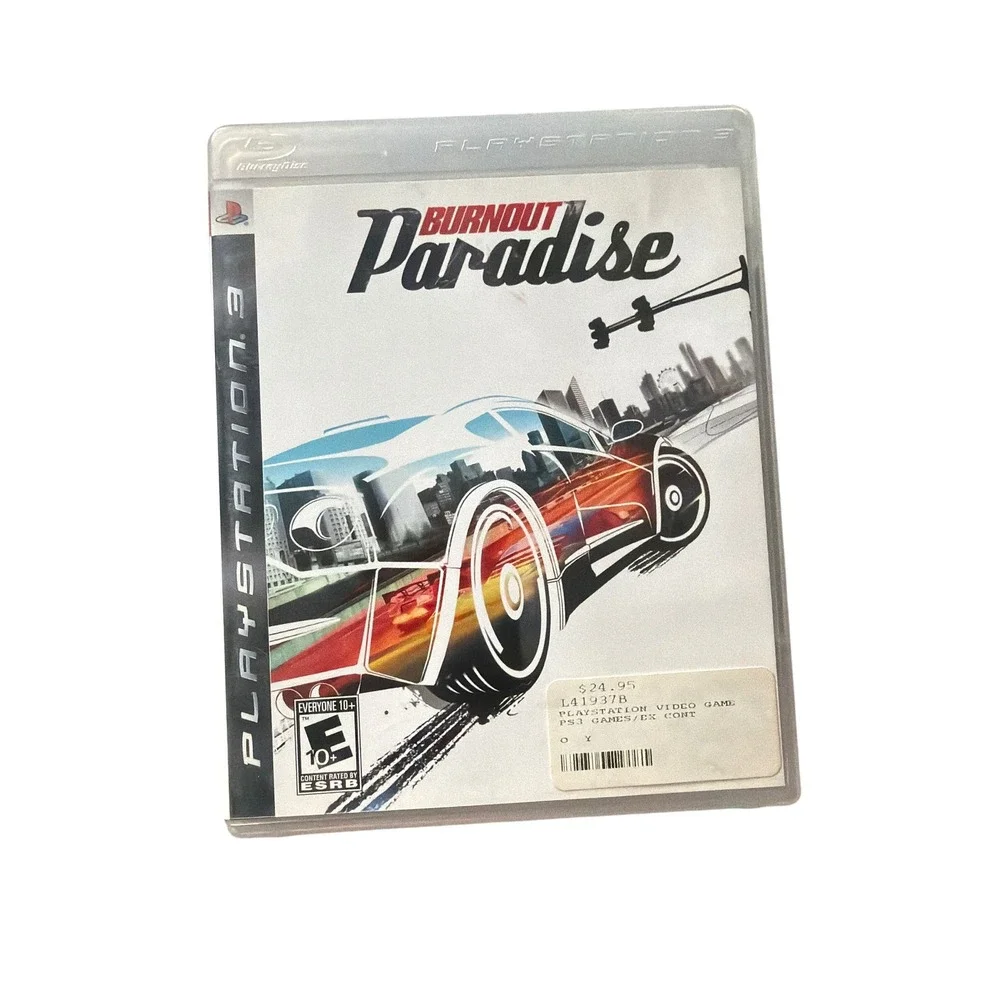 Burnout Paradise Sony PlayStation 3 PS3 Racing Game EA Criterion BLUS-30061